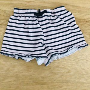 striped shorts